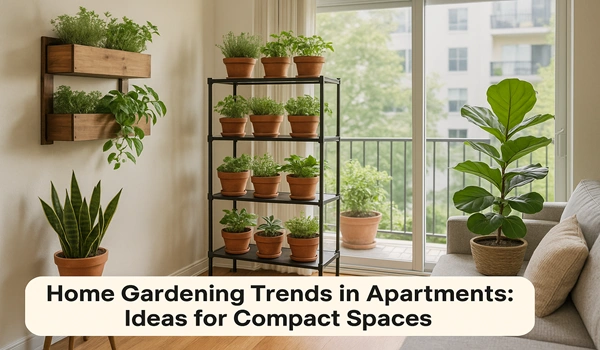 Home Gardening Trends in Apartments: Ideas for Compact Spaces
