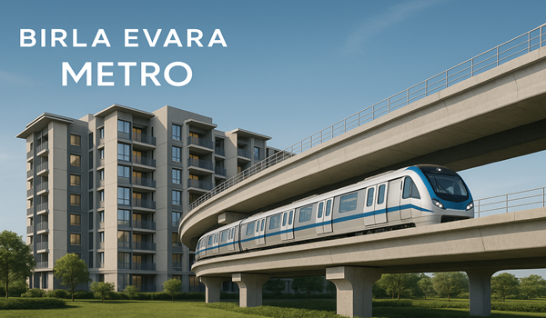 Birla Evara is approximately 5.4 km from the upcoming Muthanallur Cross Metro Station and about 16 km from Hopefarm Metro Station on the Purple Line