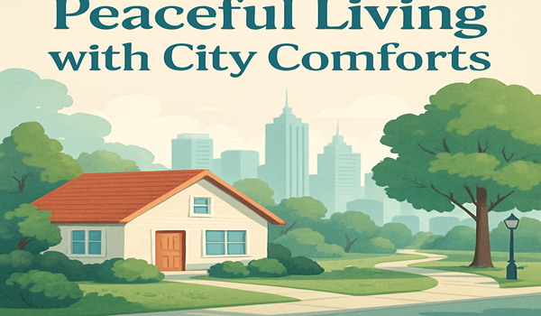 Peaceful Living with City Comforts