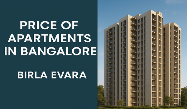 Price of apartments in Bangalore