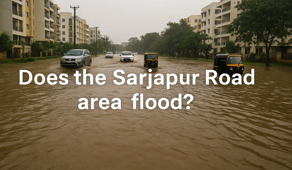 Does the Sarjapur Road area flood?