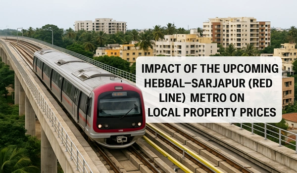 Impact of the Upcoming Hebbal–Sarjapur (Red Line) Metro on Local Property Prices