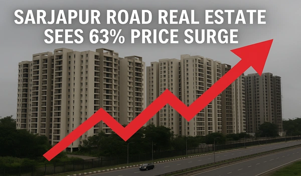 Sarjapur Road Real Estate Sees 63% Price Surge