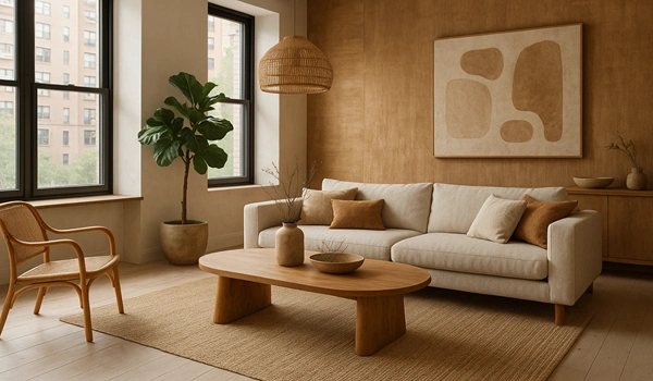 The Comeback of Natural Materials in Urban Home Interiors