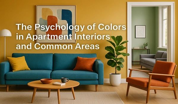 The Psychology of Colors in Apartment Interiors and Common Areas
